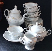 Serwis do kawy - Wałbrzych, PRL