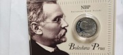 Moneta kolekcjonerską 10 zł 2012 rok "Bolesław Prus"