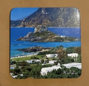 Duży magnes na lodówkę Grecja Greece Kos Kefalos (2)