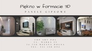 Panele gipsowe 3D , ścienne , dekoracyjne , cegła.