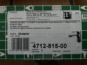 Bateria umywalkowa stojąca Armatura Ktaków Ontario