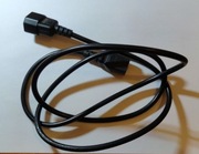 Kabel zasilający IEC 320 C13 - IEC 320 C14 długość1.5m