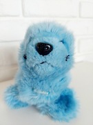 Niebieska maskotka pluszak foka foczka