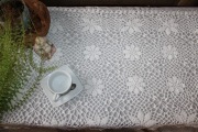 szydełkowa SERWETA 170 x 75 obrus RĘKODZIEŁO