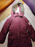 Dziecięca kurtka zimowa kolor burgundowy 