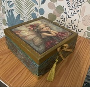 Szkatułka/ pudełko decoupage