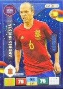 PANINI FIFA WORLD CUP ROAD TO RUSSIA 2018 EXPERT HISZPANIA INIESTA 14