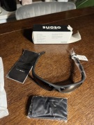 Suoso Rowerowe Okulary Przeciwsłoneczne Czarne, Męskie