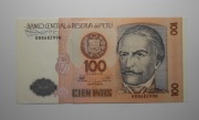 Stary banknot 100 Intis Peru