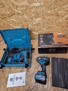 MOCNY KLUCZ UDAROWY ZAKRĘTARKA AKUMULATOROWY DO KÓŁ 2X 6AH +1500NM