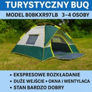 Namiot kempingowy BUQE 3 osobowy
