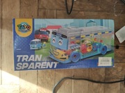 Jeżdżący świecący grający autobus dla dzieci