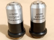 Obiektyw Zeiss Jena Planachromat 40x mikroskop pzo biolar amplival ergaval