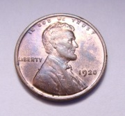 USA 1 cent 1920 PIĘKNA! RZADKA W TYM STANIE!