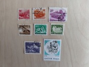 Magyar Posta, l. 50, 60 i 70, mix węgierskie znaczki, Węgry, vintage