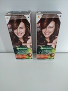 Farba do włosów Garnier Color Naturals 4.3 Złoty Brąz Zestaw 2 sztuki