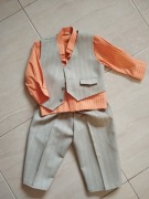 Garnitur garniturek chłopięcy idealny na święta, Wielkanoc, roczek 