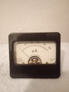Stary - sprawny microAmperomierz zakres0-100 - made in Hungary - licytacja 