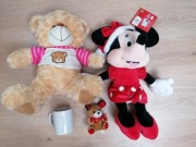 Sprzedam zestaw maskotek jak na zdjęciu - myszka , miś