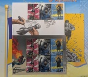 Ukraina.Standartny zestaw pocztowy „Kraj nadludzi" 2025