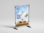 Ołtarz na Boże Ciało - dekoracja baner 1.5x2m wzór nr 3