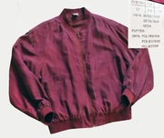 Ładna jedwabna kurtka pilotka bomber r.52