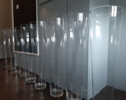 Wazony szklane wysokie 