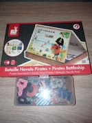 Gra plmagnetyczna Janod Statki + gratis literki magnetyczne 