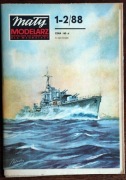 Mały Modelarz 1-2/1988 - Niszczyciel ORP "Piorun"