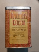Stara puszka po kakale Rowntree's cocoa
