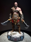 Kratos God of War. Figurka 3D ręcznie malowana
