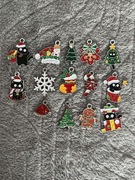 Zawieszki Zestaw Winter Christmas Cat