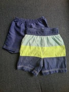 2x spodenki chłopięce, rozmiar 80