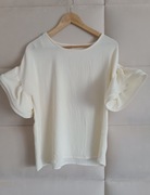 Bluzka New Collection S M L Made in Italy zara z falbaniastymi rękawami 