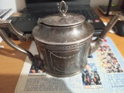 Bracia Henneberg!!Imbryk -czajnik ARt,De'co!ok.1920 Stan Znakomity Wys.17cm