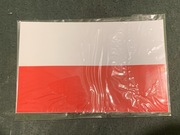 FLAGA POLSKA polski naklejka wlepka nalepka