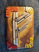 Obraz dekoracyjny z runą Fehu 15x10