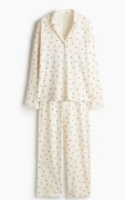 Piżama z wzorzystego dżerseju H&M
