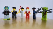 LEGO Minifigurki - Zestaw 7 sztuk