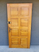 drzwi dębowe zewnętrzne 102x201cm