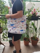 Super lekka torba na lunch jedzenie z gąbki na ramię wodoodporna hand made