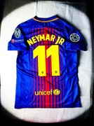 (M) Neymar JR #11 Barcelona Nowa Domowa Jersey Champions League 2017/2018