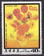 Korea - Malarstwo, Vincent Van Gogh, (zestaw 7357)