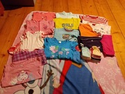 Paka zestaw ubrań dziewczęcych dla dziewczynki 110/116