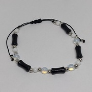 Bransoletka męska ręcznie robiona opal prezent