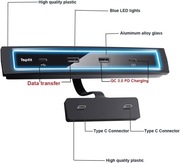 GNIAZDO ŁADOWANIA 2xUSB 2xUSB C DO TESLA Model 3 Y
