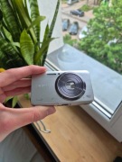 Sony Cyber-shot W650 srebrny | stan dobry | etui + ładowarka