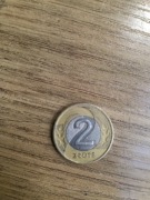 2 zł z roku 1995 stan na zdjęciach 