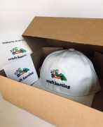 Czapka dziecięca, cappy, craft karting, haft