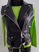 Kamizelka eco skóra